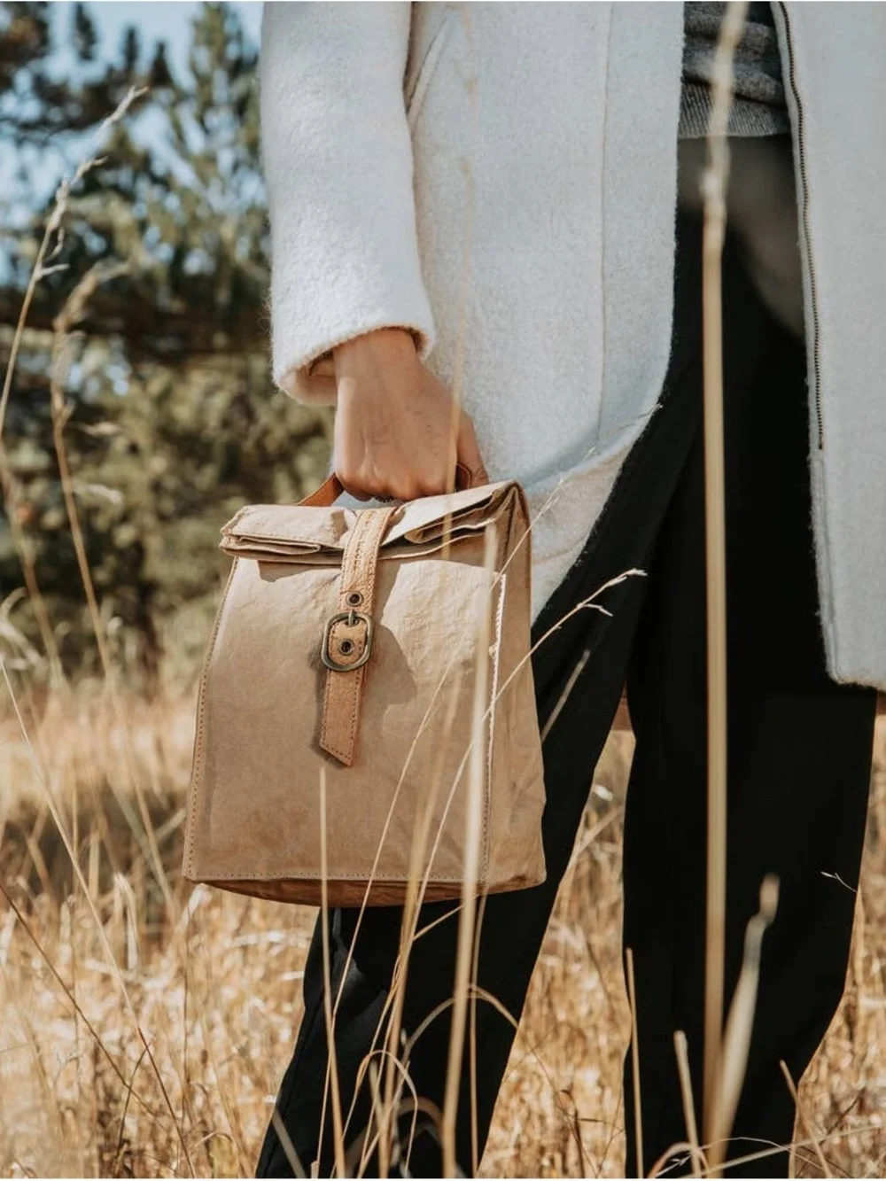 Paper bag cooler! Washable lunch bag